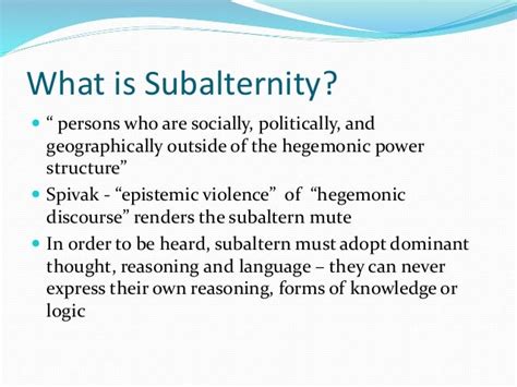 Subaltern Definition & Meaning .